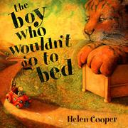 Book Cover for THE BOY WHO WOULDN'T GO TO BED