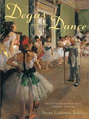 Cover art for DEGAS AND THE DANCE