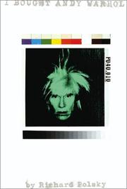 Cover art for I BOUGHT ANDY WARHOL