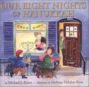 Cover art for OUR EIGHT NIGHTS OF HANUKKAH