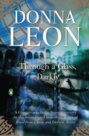 Book Cover for THROUGH A GLASS DARKLY
