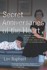 Cover art for SECRET ANNIVERSARIES OF THE HEART