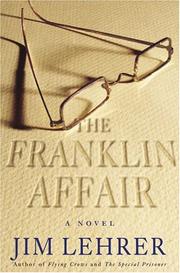 Cover art for THE FRANKLIN AFFAIR