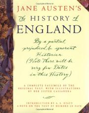 Book Cover for JANE AUSTEN'S THE HISTORY OF ENGLAND