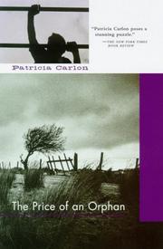 Cover art for THE PRICE OF AN ORPHAN