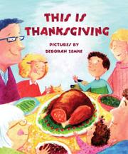 Cover art for THIS IS THANKSGIVING