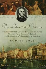 Cover art for THE LIBRETTIST OF VENICE
