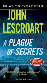 Cover art for A PLAGUE OF SECRETS