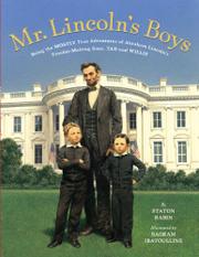 Cover art for MR. LINCOLN’S BOYS