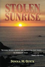 Book Cover for STOLEN SUNRISE